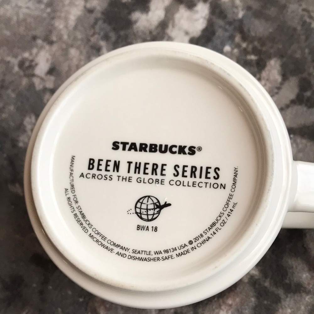 Starbucks been There Series.   2018 Kansas mug.  Good condition.